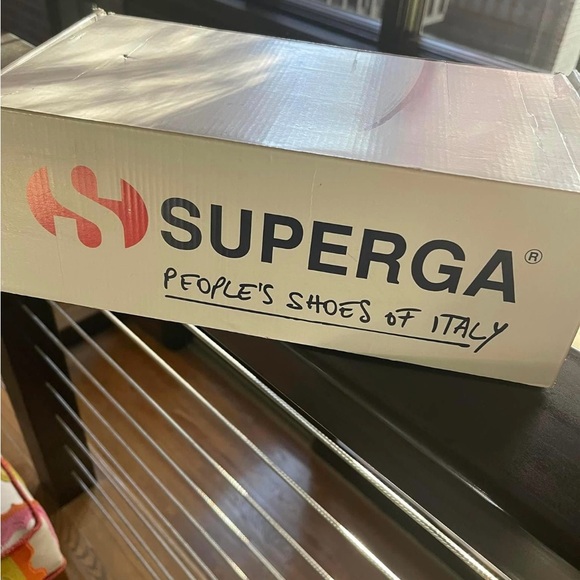 NWT Superga Black Platform Tennis Shoes, Women’s Size 9.5, EURO Size 41 - Picture 6 of 6